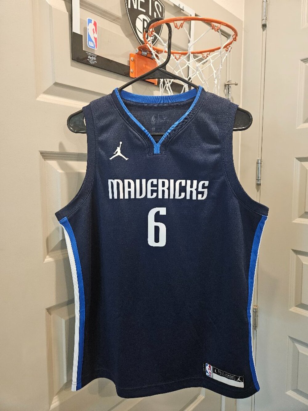 Jordan Dallas Mavericks 2020-2022 Jersey Kristaps Porzingis